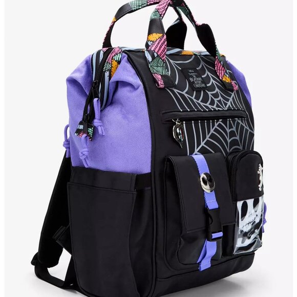 Disney -The Nightmare Before Christmas Spiderweb Backpack - NEW - Picture 3 of 5